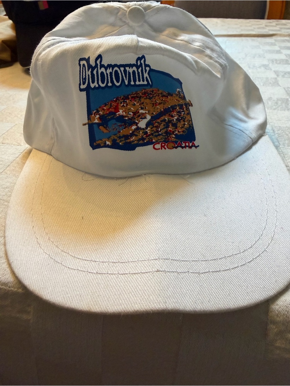 Dubrovnik Croatia White Men's baseball cap